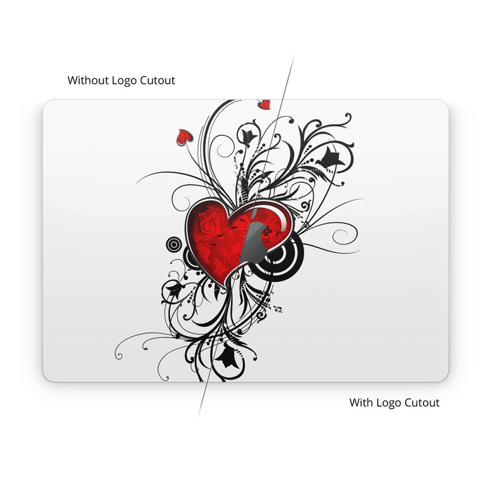 My Heart - Apple MacBook Skin - eZthings USA WE SORT ALL THE CRAZIEST GADGETS, GIZMOS, TOYS & TECHNOLOGY, SO YOU DON'T HAVE TO.