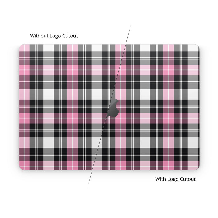 Pink Plaid - Apple MacBook Skin - eZthings USA WE SORT ALL THE CRAZIEST GADGETS, GIZMOS, TOYS & TECHNOLOGY, SO YOU DON'T HAVE TO.