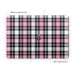 Pink Plaid - Apple MacBook Skin - eZthings USA WE SORT ALL THE CRAZIEST GADGETS, GIZMOS, TOYS & TECHNOLOGY, SO YOU DON'T HAVE TO.