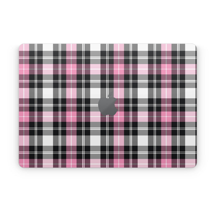 Pink Plaid - Apple MacBook Skin - eZthings USA WE SORT ALL THE CRAZIEST GADGETS, GIZMOS, TOYS & TECHNOLOGY, SO YOU DON'T HAVE TO.