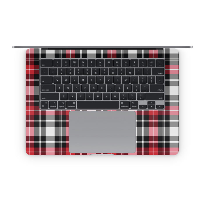 Red Plaid - Apple MacBook Skin - eZthings USA WE SORT ALL THE CRAZIEST GADGETS, GIZMOS, TOYS & TECHNOLOGY, SO YOU DON'T HAVE TO.