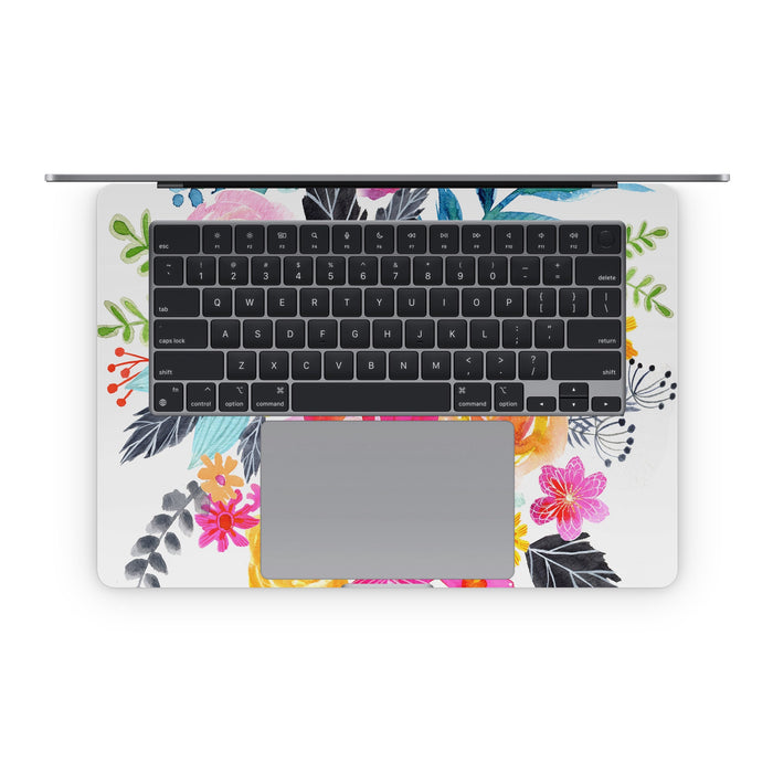 Pink Bouquet - Apple MacBook Skin - eZthings USA WE SORT ALL THE CRAZIEST GADGETS, GIZMOS, TOYS & TECHNOLOGY, SO YOU DON'T HAVE TO.