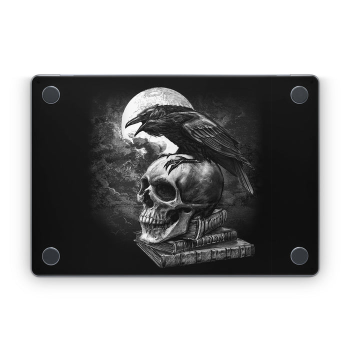 Poe's Raven - Apple MacBook Skin - eZthings USA WE SORT ALL THE CRAZIEST GADGETS, GIZMOS, TOYS & TECHNOLOGY, SO YOU DON'T HAVE TO.