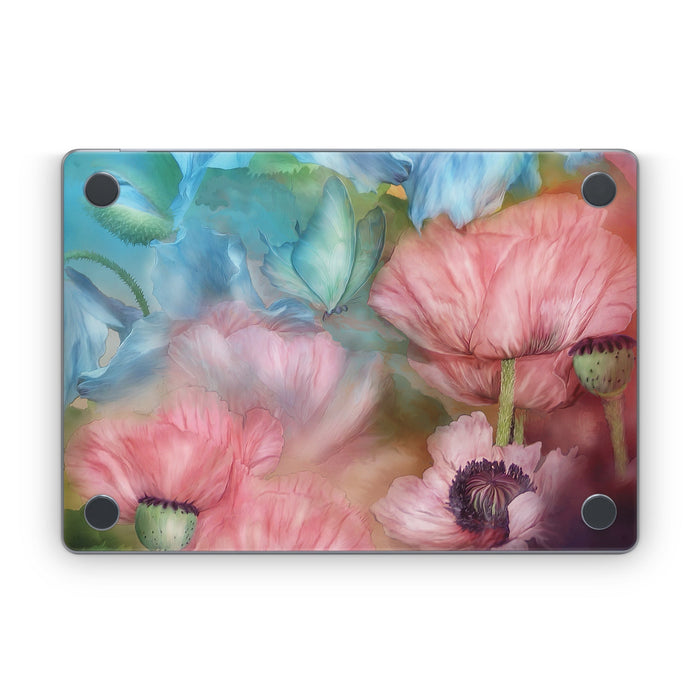 Poppy Garden - Apple MacBook Skin - eZthings USA WE SORT ALL THE CRAZIEST GADGETS, GIZMOS, TOYS & TECHNOLOGY, SO YOU DON'T HAVE TO.