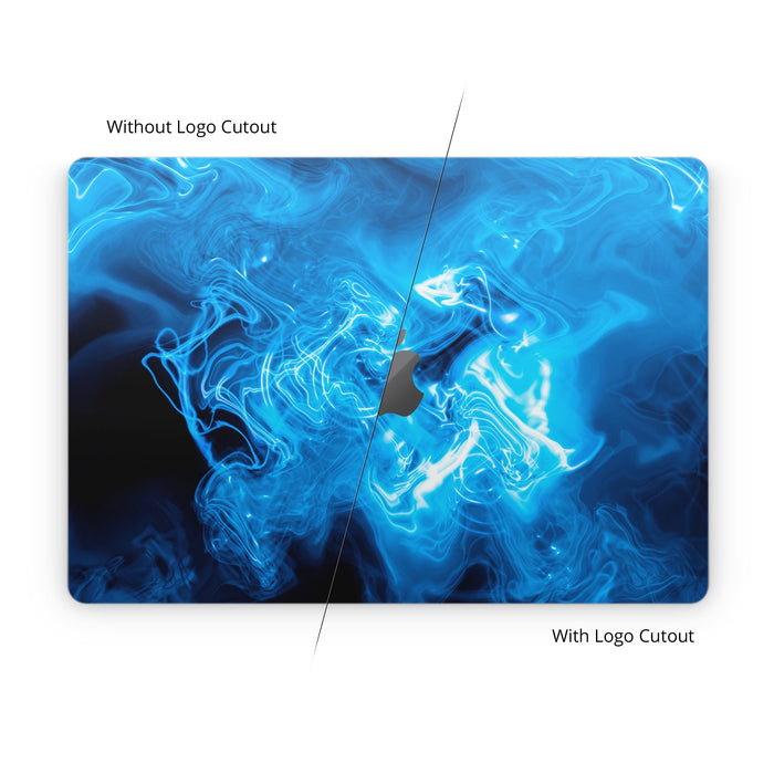Blue Quantum Waves - Apple MacBook Skin