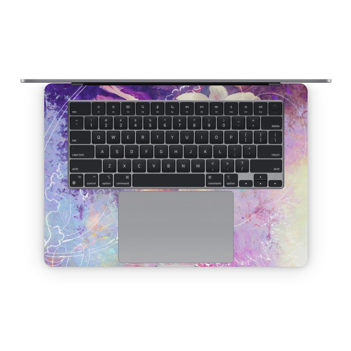 Sketch Flowers Lily - Apple MacBook Skin - eZthings USA WE SORT ALL THE CRAZIEST GADGETS, GIZMOS, TOYS & TECHNOLOGY, SO YOU DON'T HAVE TO.
