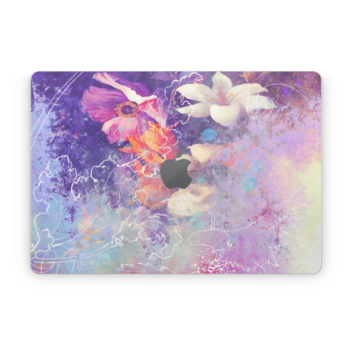 Sketch Flowers Lily - Apple MacBook Skin - eZthings USA WE SORT ALL THE CRAZIEST GADGETS, GIZMOS, TOYS & TECHNOLOGY, SO YOU DON'T HAVE TO.