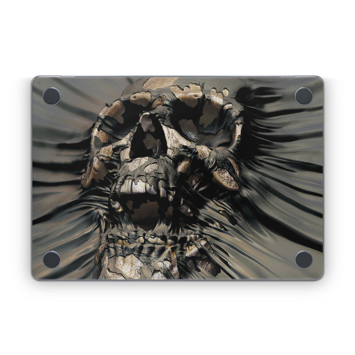 Skull Wrap - Apple MacBook Skin - eZthings USA WE SORT ALL THE CRAZIEST GADGETS, GIZMOS, TOYS & TECHNOLOGY, SO YOU DON'T HAVE TO.