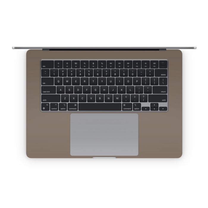 Solid State Flat Dark Earth - Apple MacBook Skin - eZthings USA WE SORT ALL THE CRAZIEST GADGETS, GIZMOS, TOYS & TECHNOLOGY, SO YOU DON'T HAVE TO.