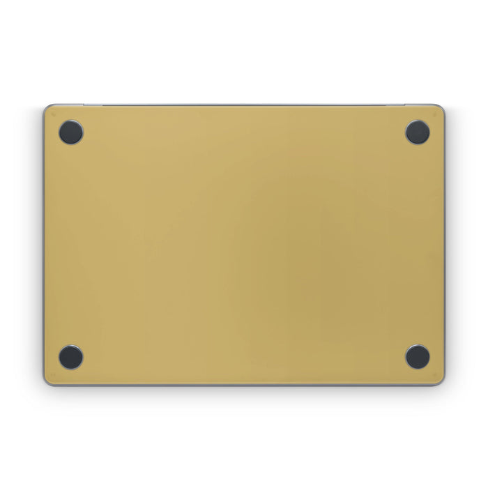 Solid State Mustard - Apple MacBook Skin