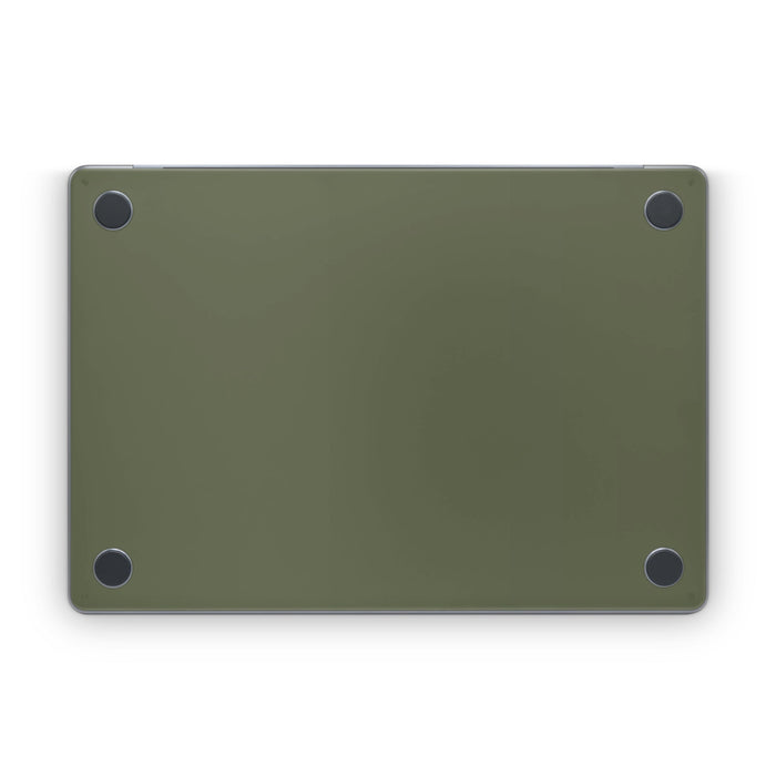 Solid State Olive Drab - Apple MacBook Skin - eZthings USA WE SORT ALL THE CRAZIEST GADGETS, GIZMOS, TOYS & TECHNOLOGY, SO YOU DON'T HAVE TO.