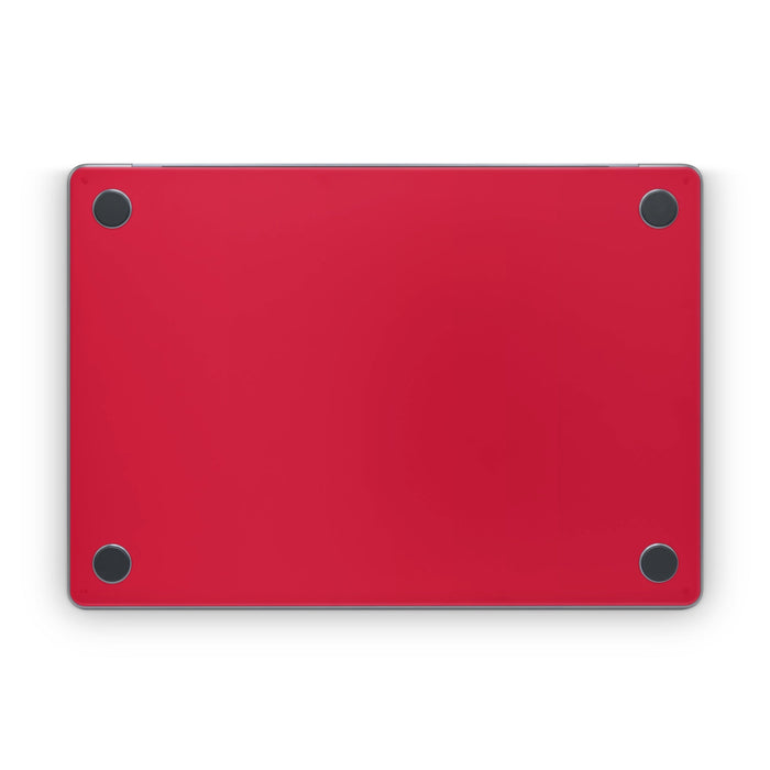 Solid State Red - Apple MacBook Skin - eZthings USA WE SORT ALL THE CRAZIEST GADGETS, GIZMOS, TOYS & TECHNOLOGY, SO YOU DON'T HAVE TO.