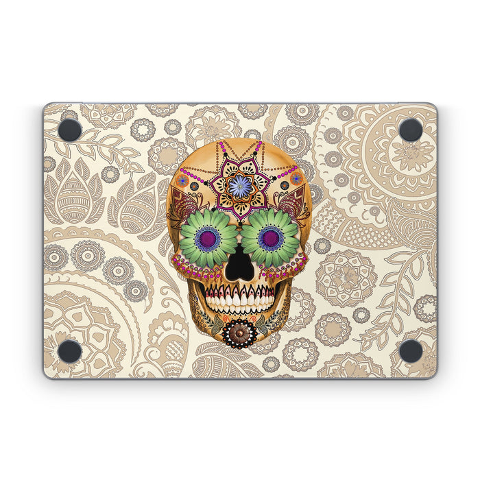 Sugar Skull Bone - Apple MacBook Skin - eZthings USA WE SORT ALL THE CRAZIEST GADGETS, GIZMOS, TOYS & TECHNOLOGY, SO YOU DON'T HAVE TO.