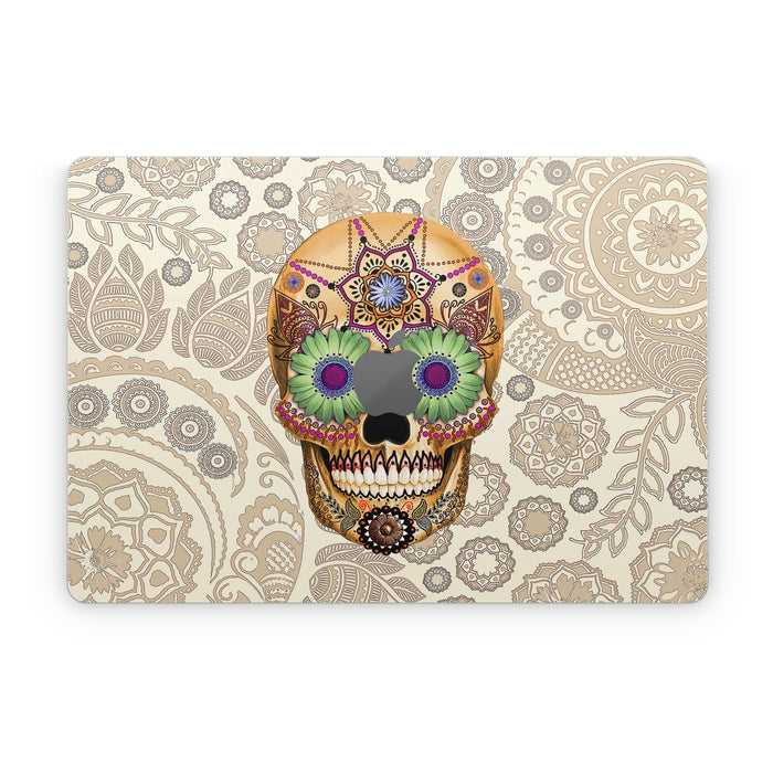 Sugar Skull Bone - Apple MacBook Skin - eZthings USA WE SORT ALL THE CRAZIEST GADGETS, GIZMOS, TOYS & TECHNOLOGY, SO YOU DON'T HAVE TO.