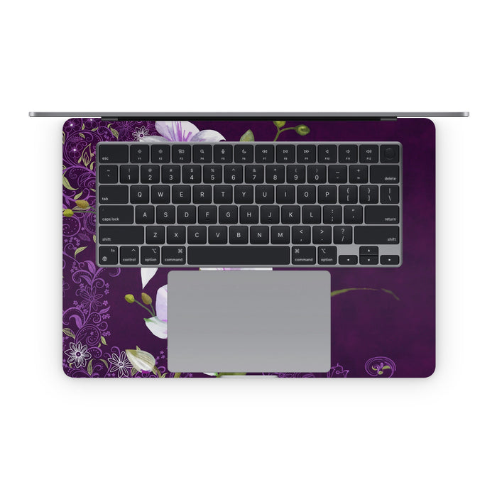 Violet Worlds - Apple MacBook Skin - eZthings USA WE SORT ALL THE CRAZIEST GADGETS, GIZMOS, TOYS & TECHNOLOGY, SO YOU DON'T HAVE TO.