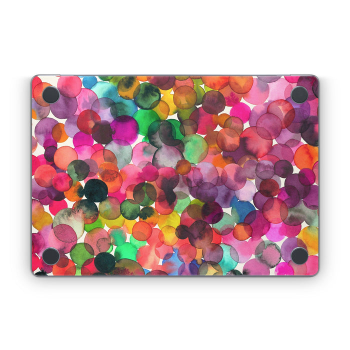 Watercolor Drops - Apple MacBook Skin - eZthings USA WE SORT ALL THE CRAZIEST GADGETS, GIZMOS, TOYS & TECHNOLOGY, SO YOU DON'T HAVE TO.
