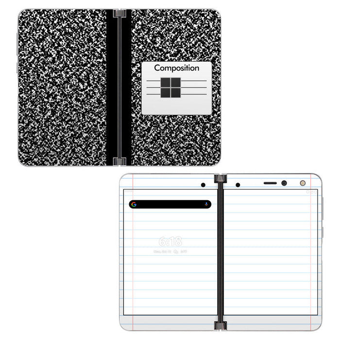 Composition Notebook - Microsoft Surface Duo Skin