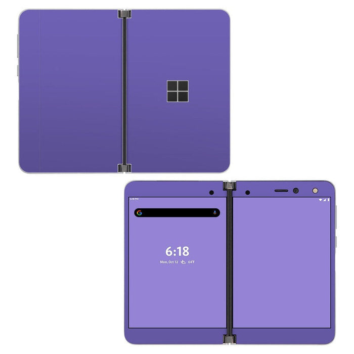 Solid State Purple - Microsoft Surface Duo Skin