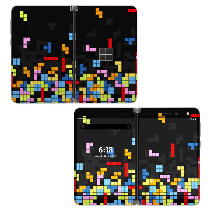 Tetrads - Microsoft Surface Duo Skin - eZthings USA WE SORT ALL THE CRAZIEST GADGETS, GIZMOS, TOYS & TECHNOLOGY, SO YOU DON'T HAVE TO.