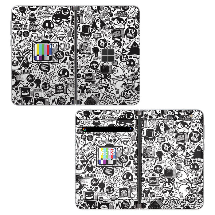 TV Kills Everything - Microsoft Surface Duo Skin