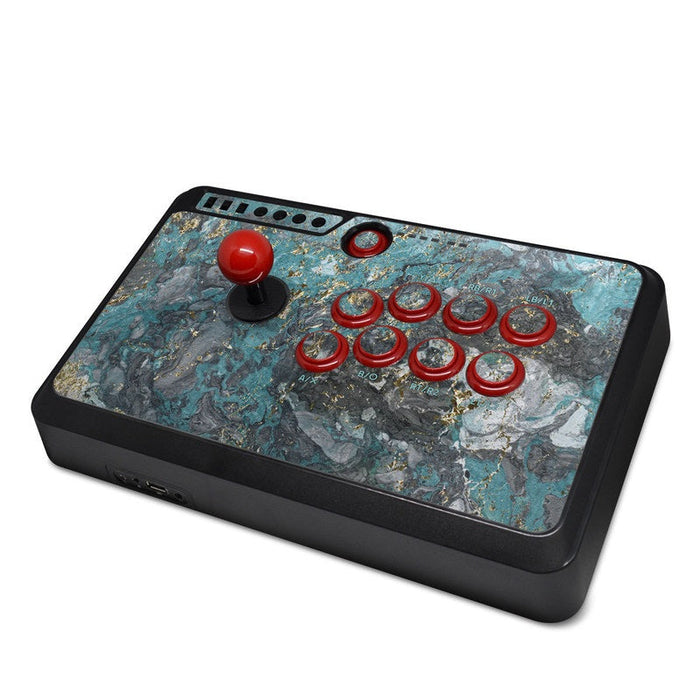 Gilded Glacier Marble - Mayflash F500 Arcade Fightstick Skin - eZthings USA WE SORT ALL THE CRAZIEST GADGETS, GIZMOS, TOYS & TECHNOLOGY, SO YOU DON'T HAVE TO.