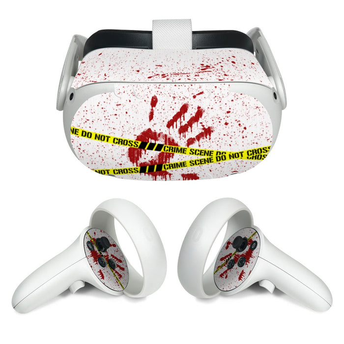 Crime Scene Revisited - Meta Quest 2 Skin