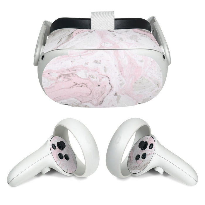 Rosa Marble - Meta Quest 2 Skin - eZthings USA WE SORT ALL THE CRAZIEST GADGETS, GIZMOS, TOYS & TECHNOLOGY, SO YOU DON'T HAVE TO.