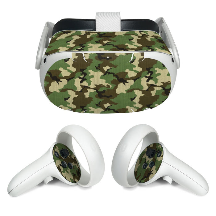 Woodland Camo - Meta Quest 2 Skin