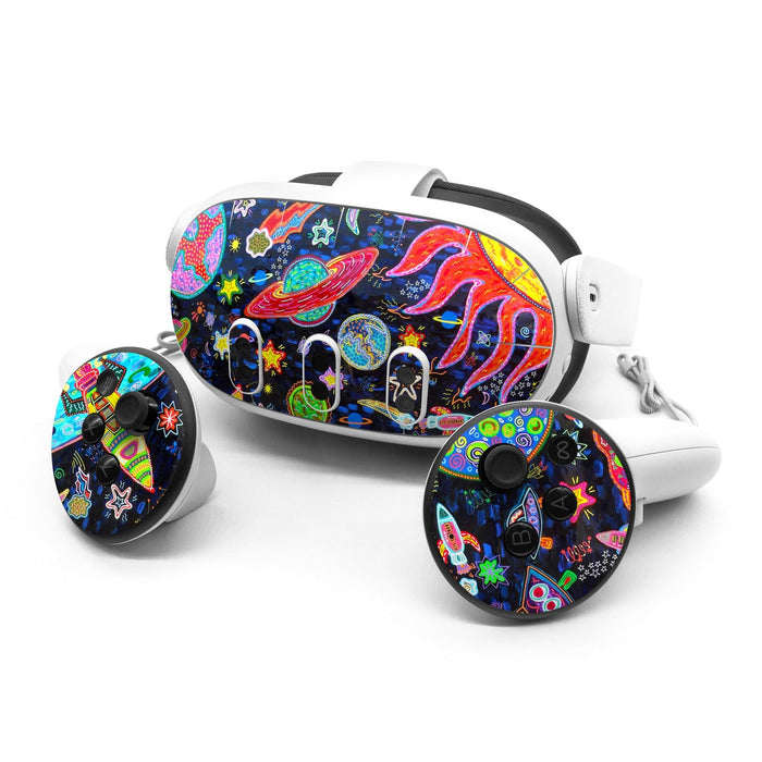 Out to Space - Meta Quest 3 Skin - eZthings USA WE SORT ALL THE CRAZIEST GADGETS, GIZMOS, TOYS & TECHNOLOGY, SO YOU DON'T HAVE TO.