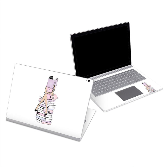 Bookworm - Microsoft Surface Book Skin - eZthings USA WE SORT ALL THE CRAZIEST GADGETS, GIZMOS, TOYS & TECHNOLOGY, SO YOU DON'T HAVE TO.
