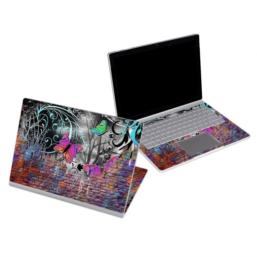 Butterfly Wall - Microsoft Surface Book Skin - eZthings USA WE SORT ALL THE CRAZIEST GADGETS, GIZMOS, TOYS & TECHNOLOGY, SO YOU DON'T HAVE TO.