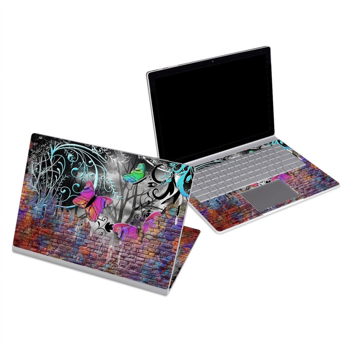 Butterfly Wall - Microsoft Surface Book Skin - eZthings USA WE SORT ALL THE CRAZIEST GADGETS, GIZMOS, TOYS & TECHNOLOGY, SO YOU DON'T HAVE TO.