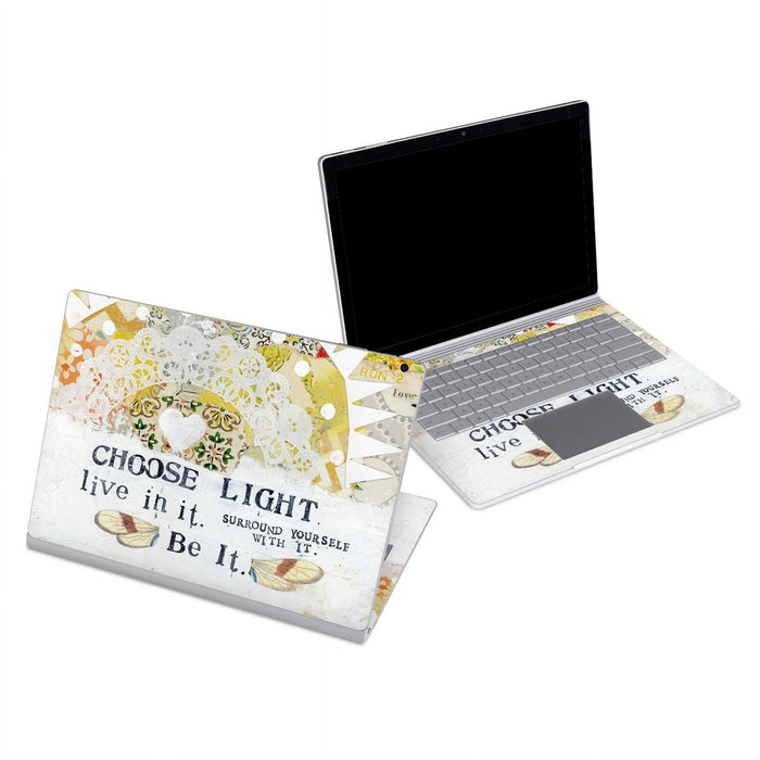 Choose Light - Microsoft Surface Book Skin