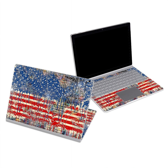Cobweb Flag - Microsoft Surface Book Skin