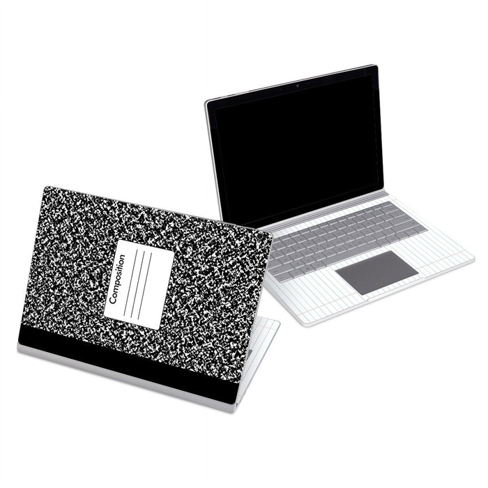 Composition Notebook - Microsoft Surface Book Skin - eZthings USA WE SORT ALL THE CRAZIEST GADGETS, GIZMOS, TOYS & TECHNOLOGY, SO YOU DON'T HAVE TO.