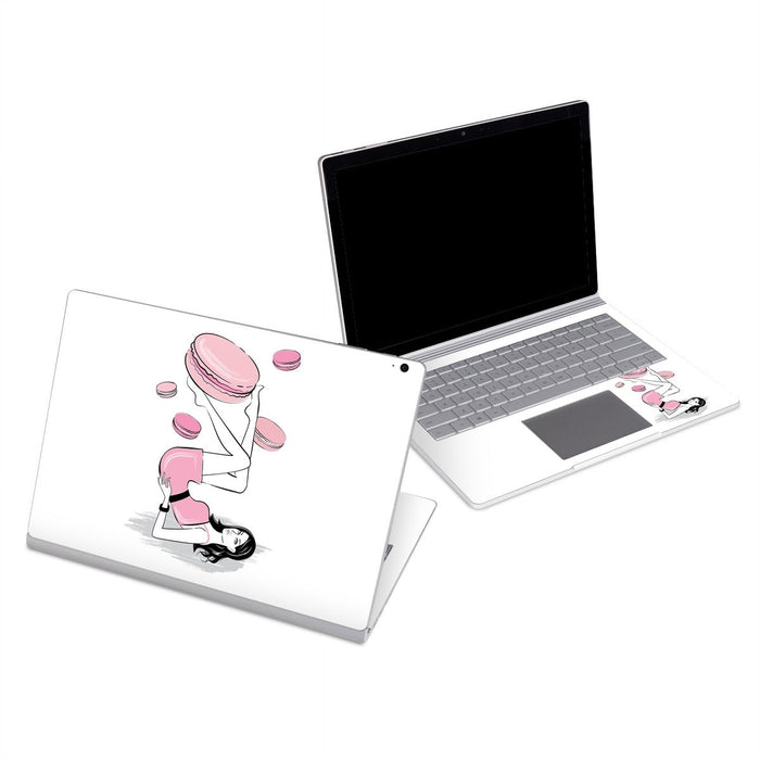 Macaron Girl - Microsoft Surface Book Skin