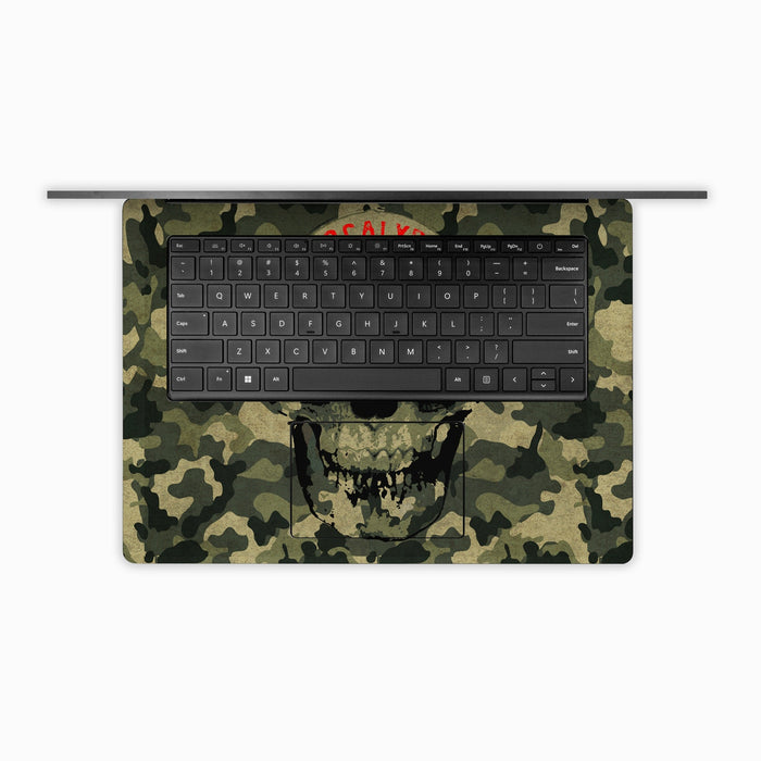 Camo Skull - Microsoft Surface Laptop Skin