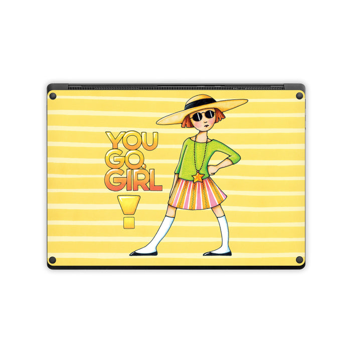 You Go Girl - Microsoft Surface Laptop Skin
