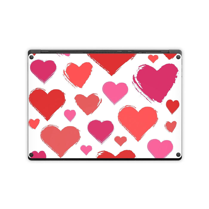 Hearts - Microsoft Surface Laptop Skin