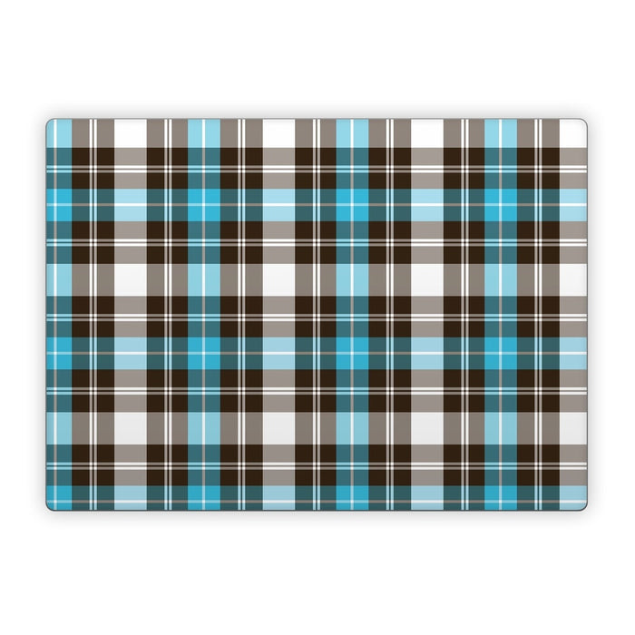 Turquoise Plaid - Microsoft Surface Laptop Skin