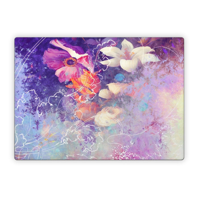 Sketch Flowers Lily - Microsoft Surface Laptop Skin - eZthings USA WE SORT ALL THE CRAZIEST GADGETS, GIZMOS, TOYS & TECHNOLOGY, SO YOU DON'T HAVE TO.