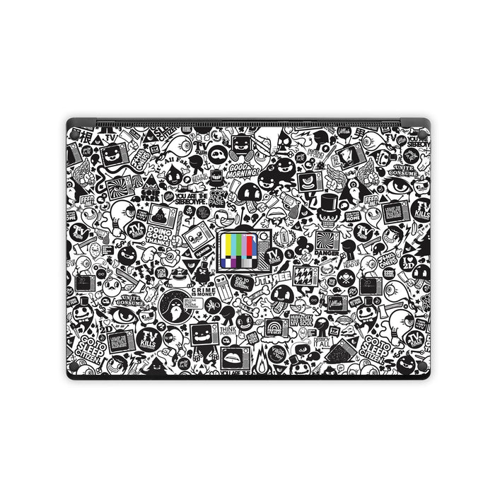 TV Kills Everything - Microsoft Surface Laptop Skin - eZthings USA WE SORT ALL THE CRAZIEST GADGETS, GIZMOS, TOYS & TECHNOLOGY, SO YOU DON'T HAVE TO.