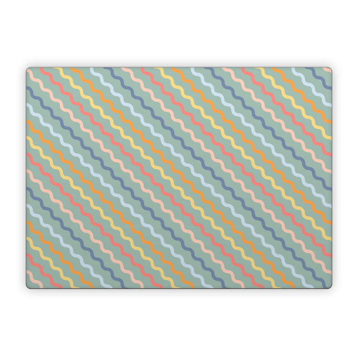 Wavy Diagonal Lines - Microsoft Surface Laptop Skin
