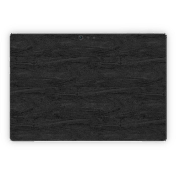Black Woodgrain - Microsoft Surface Pro Skin