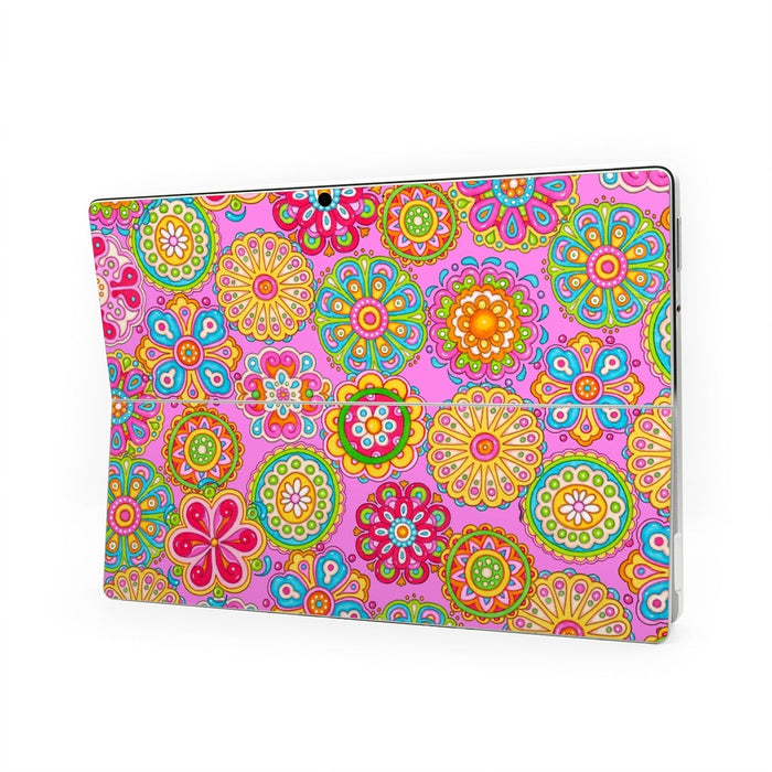 Bright Flowers - Microsoft Surface Pro Skin