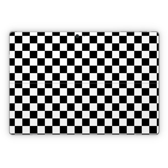 Checkers - Microsoft Surface Pro Skin - eZthings USA WE SORT ALL THE CRAZIEST GADGETS, GIZMOS, TOYS & TECHNOLOGY, SO YOU DON'T HAVE TO.