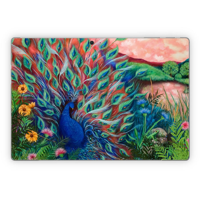 Coral Peacock - Microsoft Surface Pro Skin