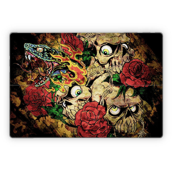Gothic Tattoo - Microsoft Surface Pro Skin