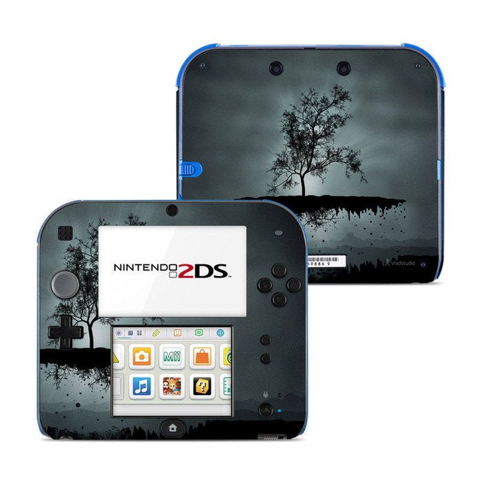 Flying Tree Black - Nintendo 2DS Skin