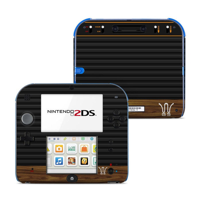 Wooden Gaming System - Nintendo 2DS Skin